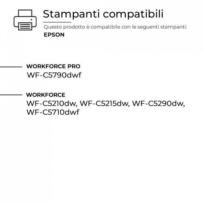 Cartuccia Epson T9454 C13T945440 Giallo Compatibile