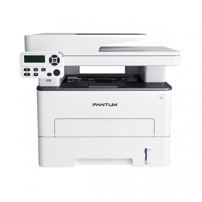 Stampante Pantum M7100DW con WiFi, Scanner + 2 Toner Compatibile TL410XL da 6000 Copie cadauno + Tamburo DR-410 + 10 Risme di Carta A4 da 75gr