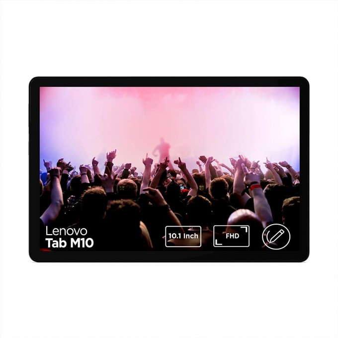 Lenovo Tab M10 Terza Generazione, Display 10.1" Full HD, WI-FI, RAM 4GB, Memoria 64GB, Tablet Android 12, Grigio (Storm Grey)